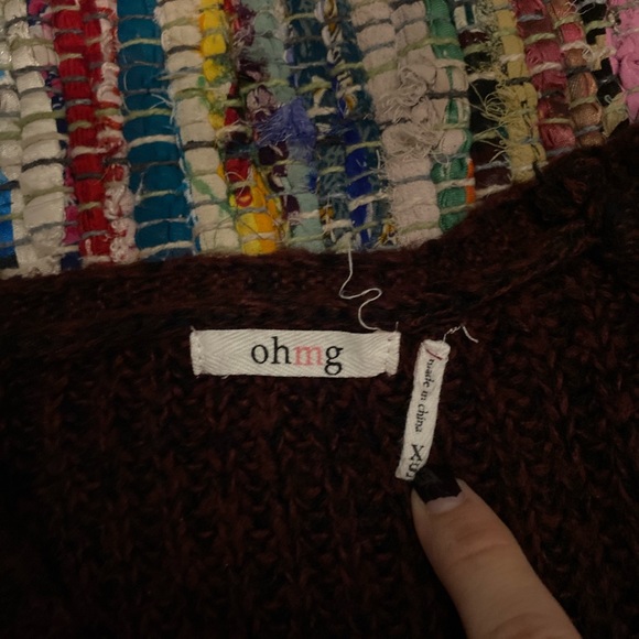 black maroon cardigan ♥️🖤 - Picture 3 of 3